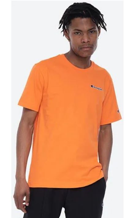 Men's T-shirt Champion Hoodie Orange Men, S