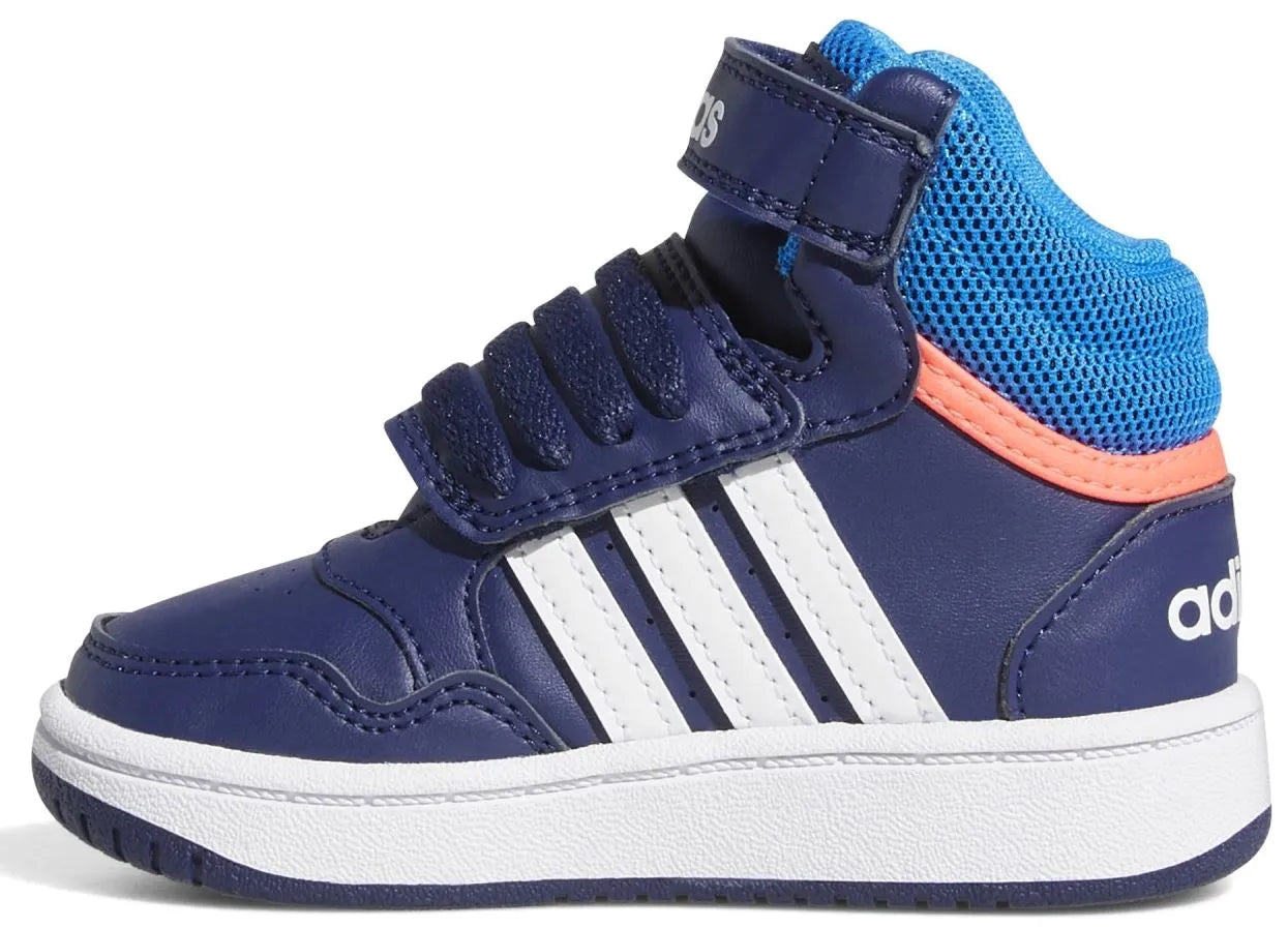 Detské topánky adidas obruče Mid 3.0 Sneakers junior Blue 26
