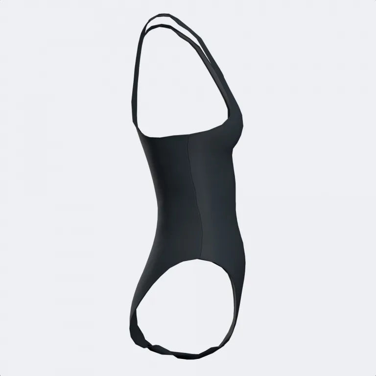 Kvinnors badkläder Joma Splash Swimsuit Black-fluor Green Black L