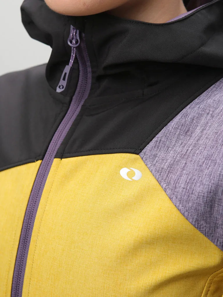 Women's softshell jacket loap laskona yellow s
