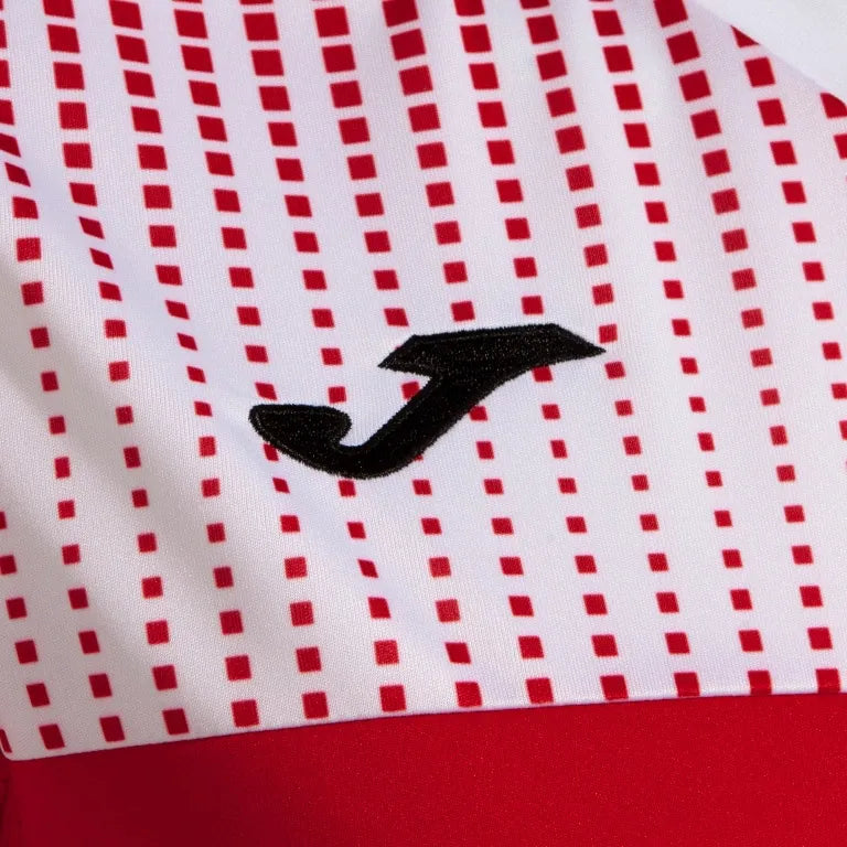 Langlebige Damen T-Shirt Joma Eco Supernova Red-White M