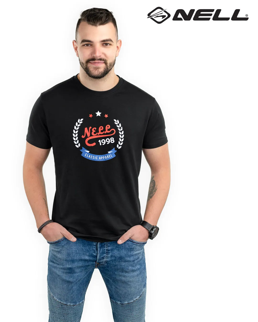 Herr t-shirt nell alvar svart, s