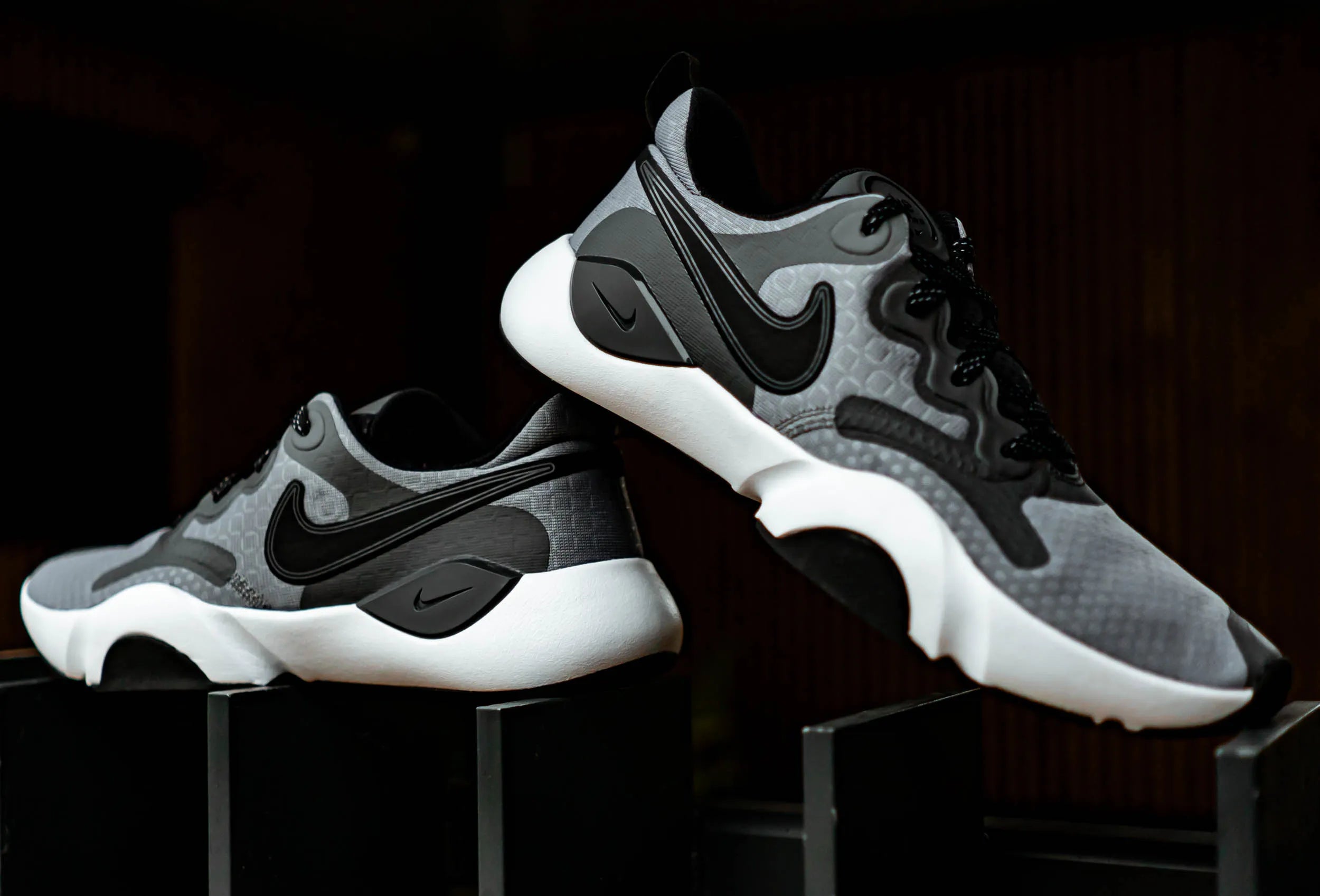 Pánské běžecké boty Nike Men Speedrep tmavě šedá/černá/bílá 41