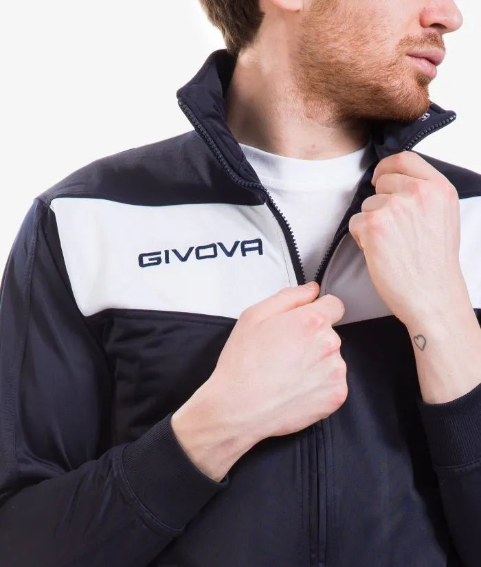 Sports Set Givova Visa Triacetato Blue/White 4xs