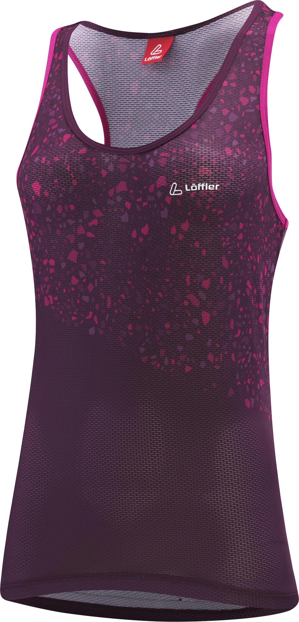 Löffler Women Bike Racerback Top Vent Amethys,