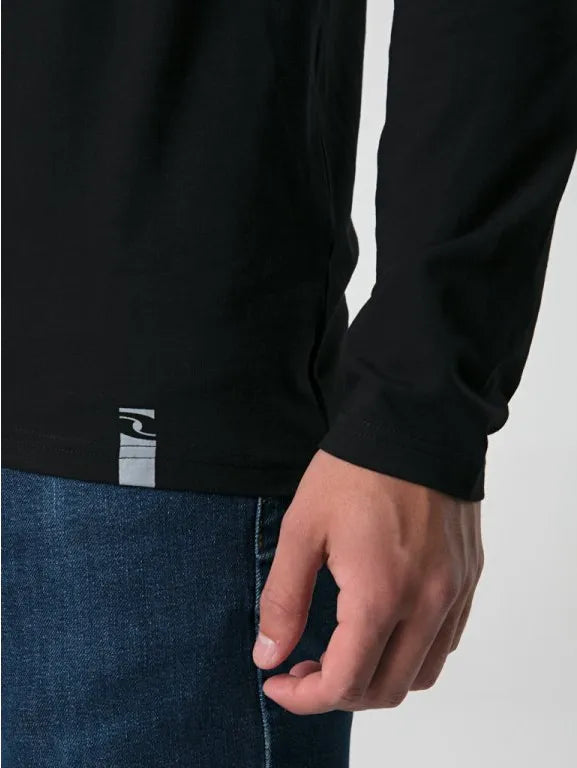 Men's t-shirt loap alarm black m