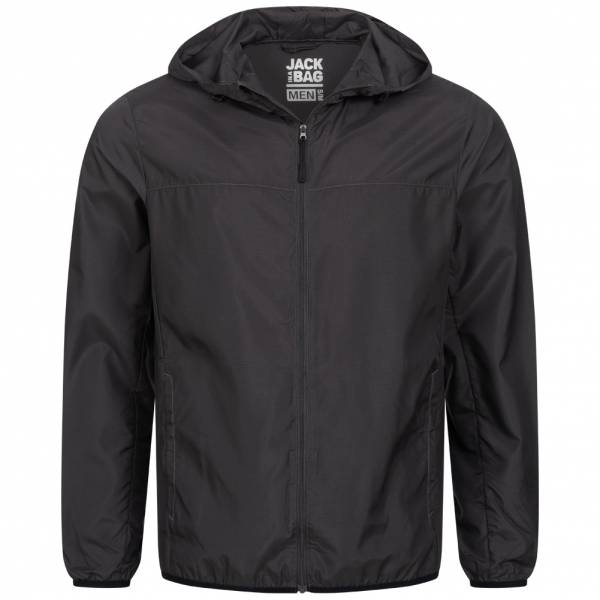 Maca gaoithe éadrom i mála dubh S-M Unisex Allamuigh