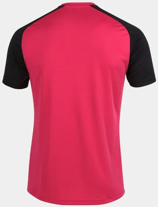 Joma Academy IV Sport T-shirt Fuchsia-Zwart M-Ademend & Licht