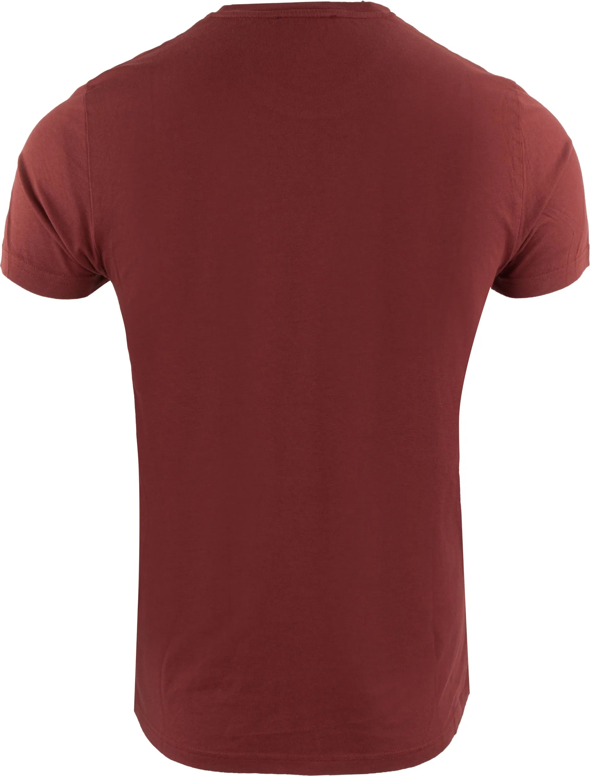 Jimmy Sanders Bordeaux t -shirt Men l - Cotton & Comfort
