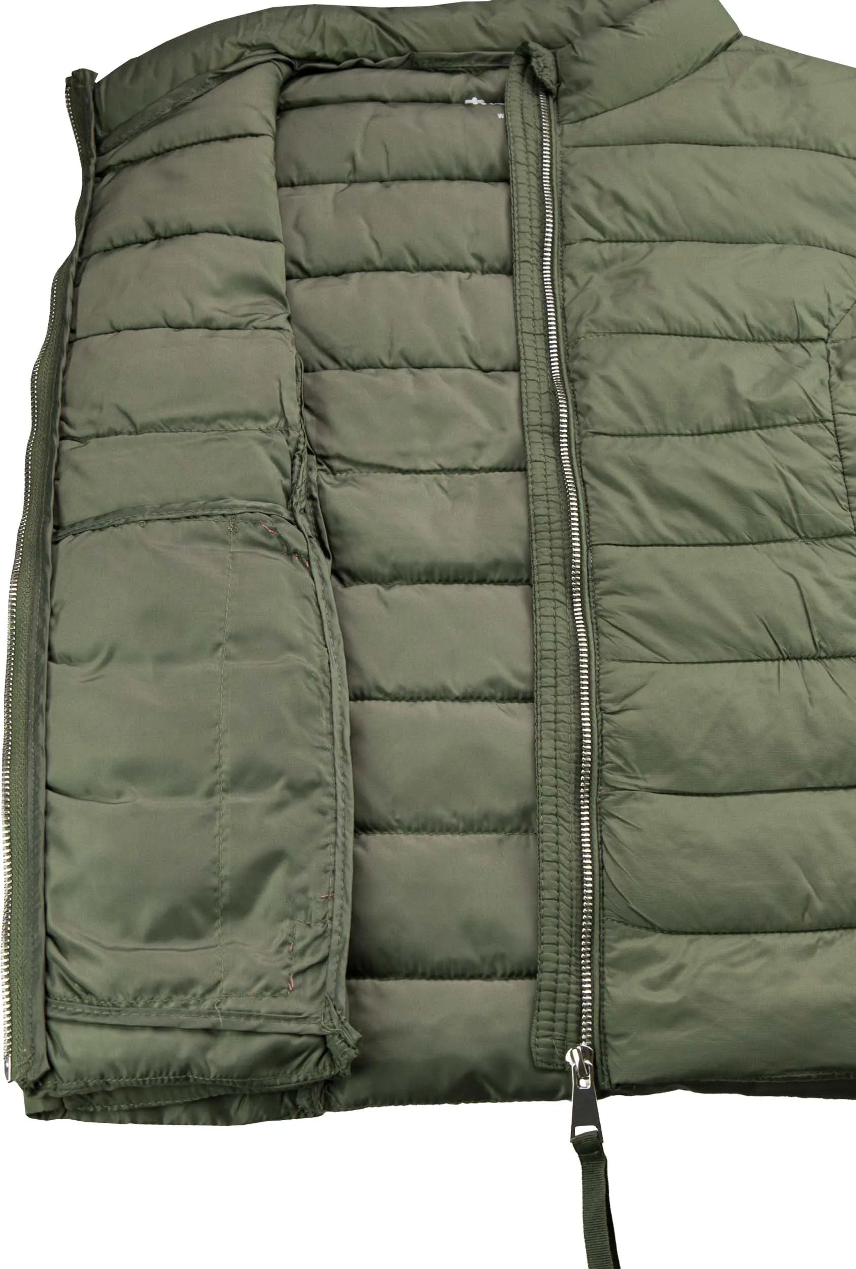 Havera Olive XL Womenvest - Lomra te agus inbhuanaithe