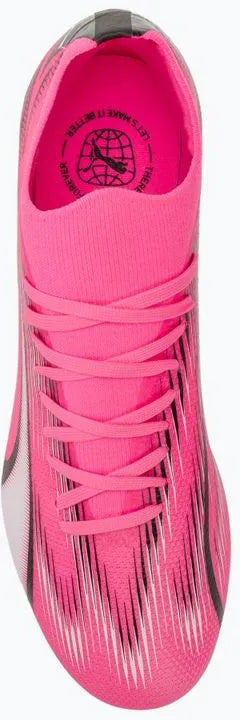 Buataisí Peile Puma Meaitseála Fir FG-AG Pink-Black-White Pink 46