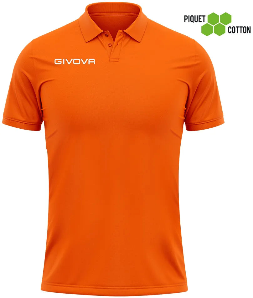 Polo -Hemd Givova Polo Cotone Piquet Sommer l