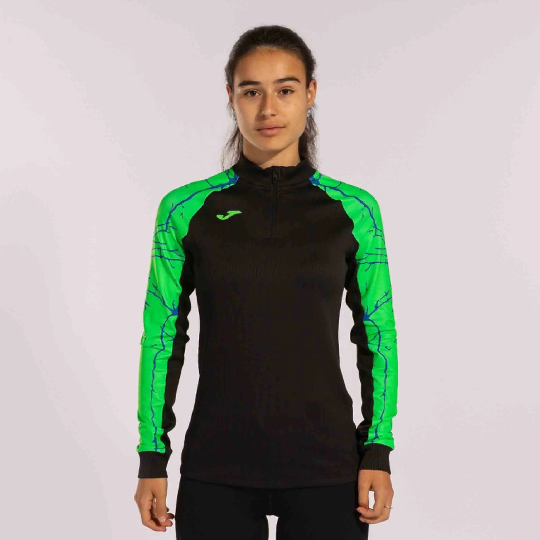 Sporttrui Joma Elite IX Zwart-Groen Zwart S