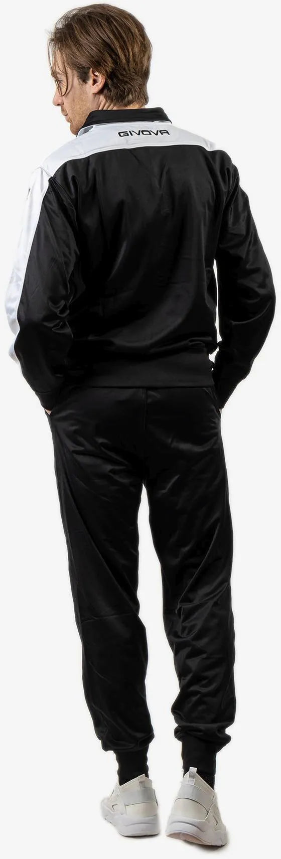 Sport Set Givova Roma Black-White Black XL