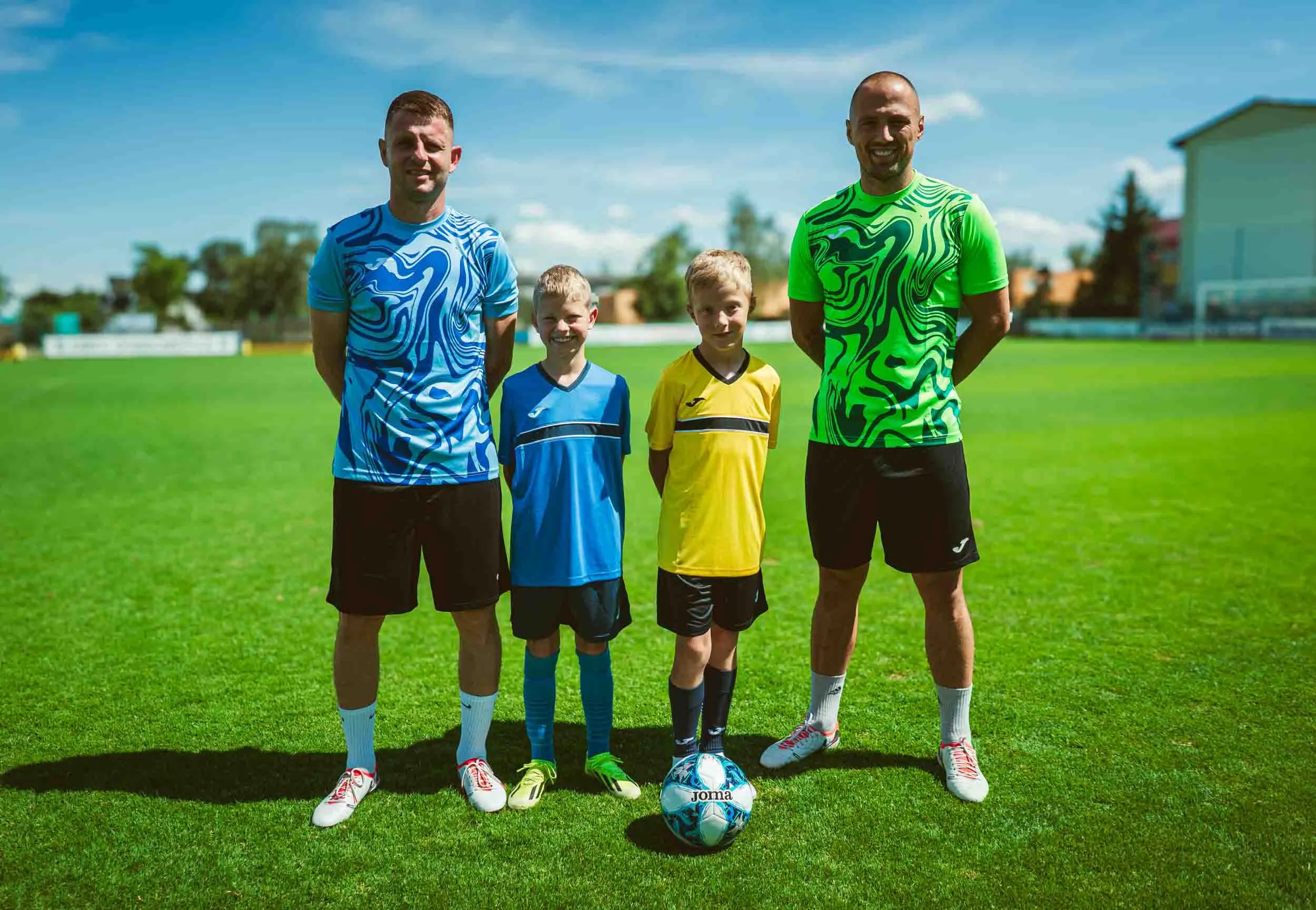 Joma Lion II Sport t -shirt Blue XL - prodyšná a odolná