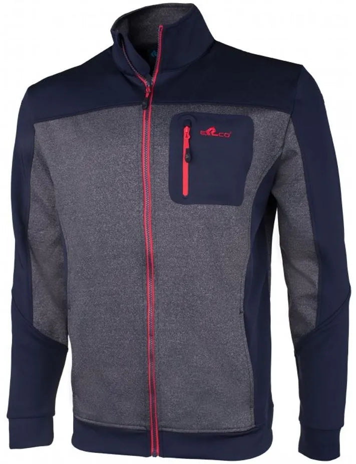 Erco Bork Blue -Grey Mel Sweatshirt 2xl - Meascán cadáis na bhfear