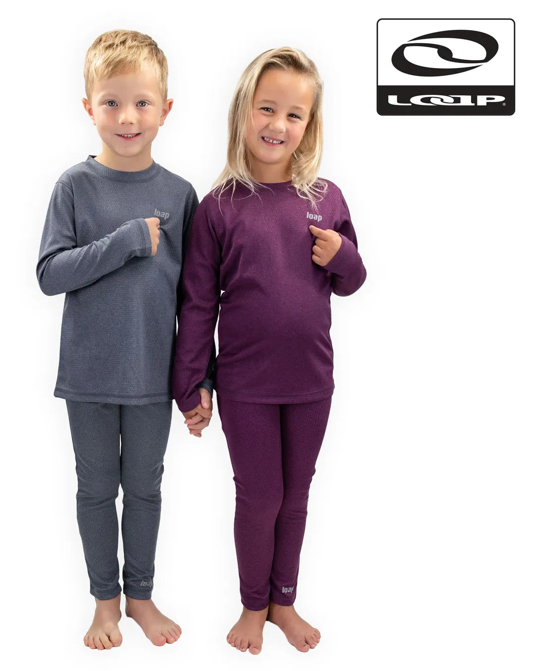 Children's thermal pants loap pimia pink 152