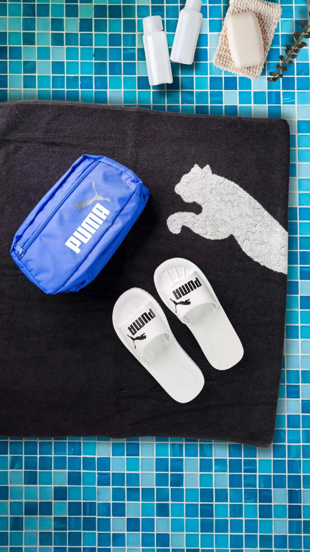 Puma purecat slippers wit/zwart 48.5 - comfort & stijl