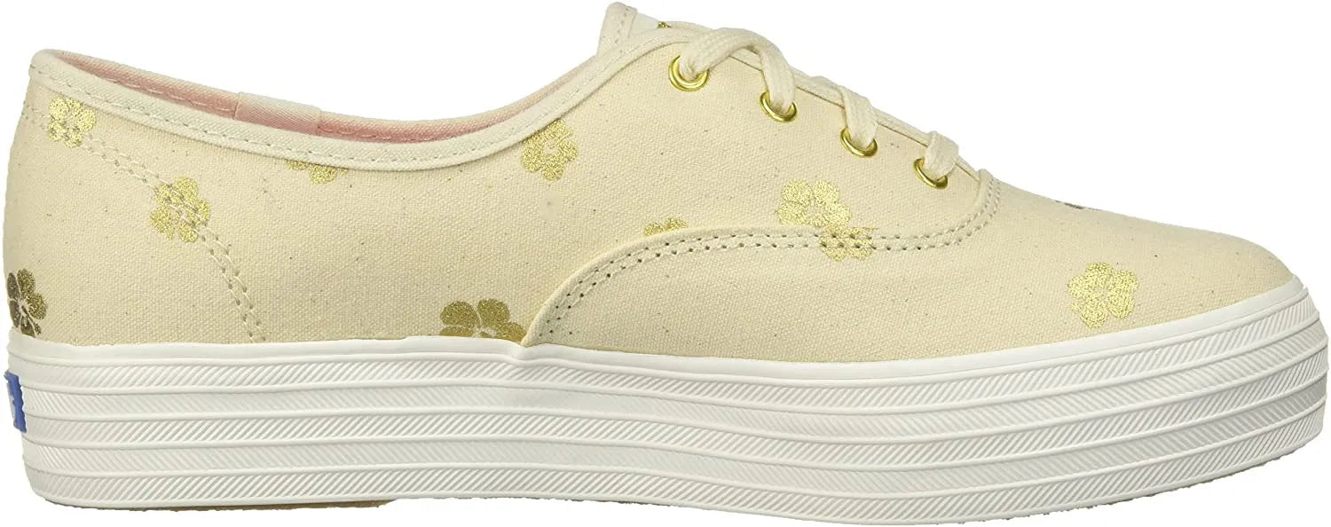 Scarpe da donna Keds WMS Triple Kick Hibiscus Natural 41