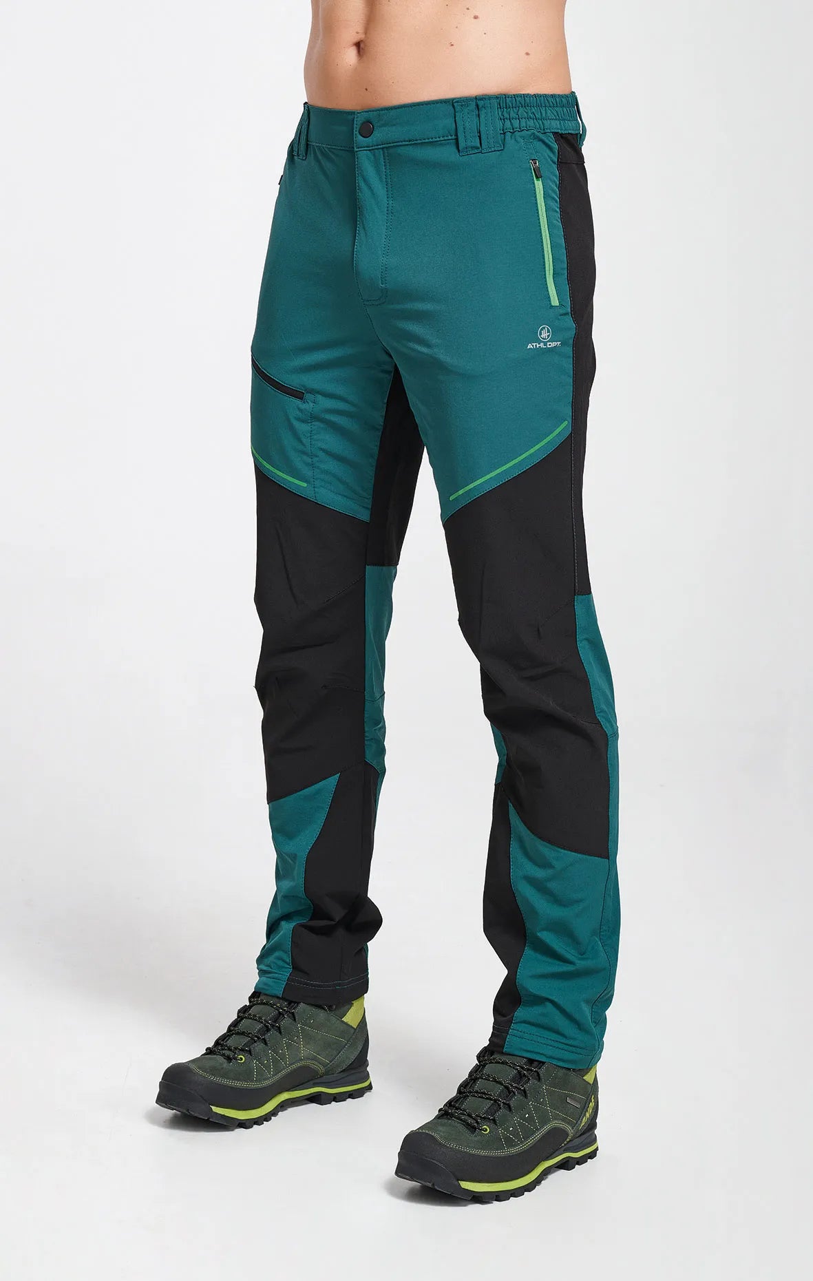 Herenbroek Athl. DPT Angoon Donkergroen 48 - sportlich und dauerhaft