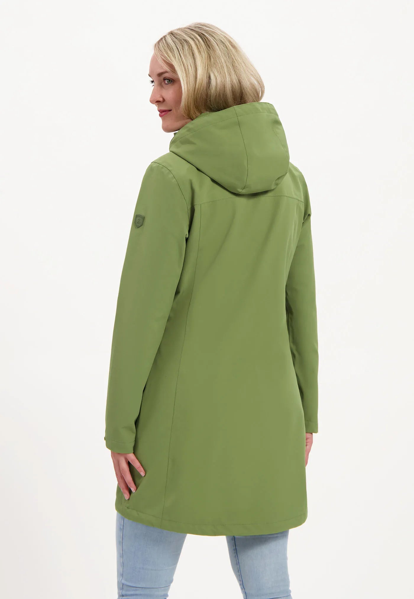 Women's softshell coat kjelvik nova green xl