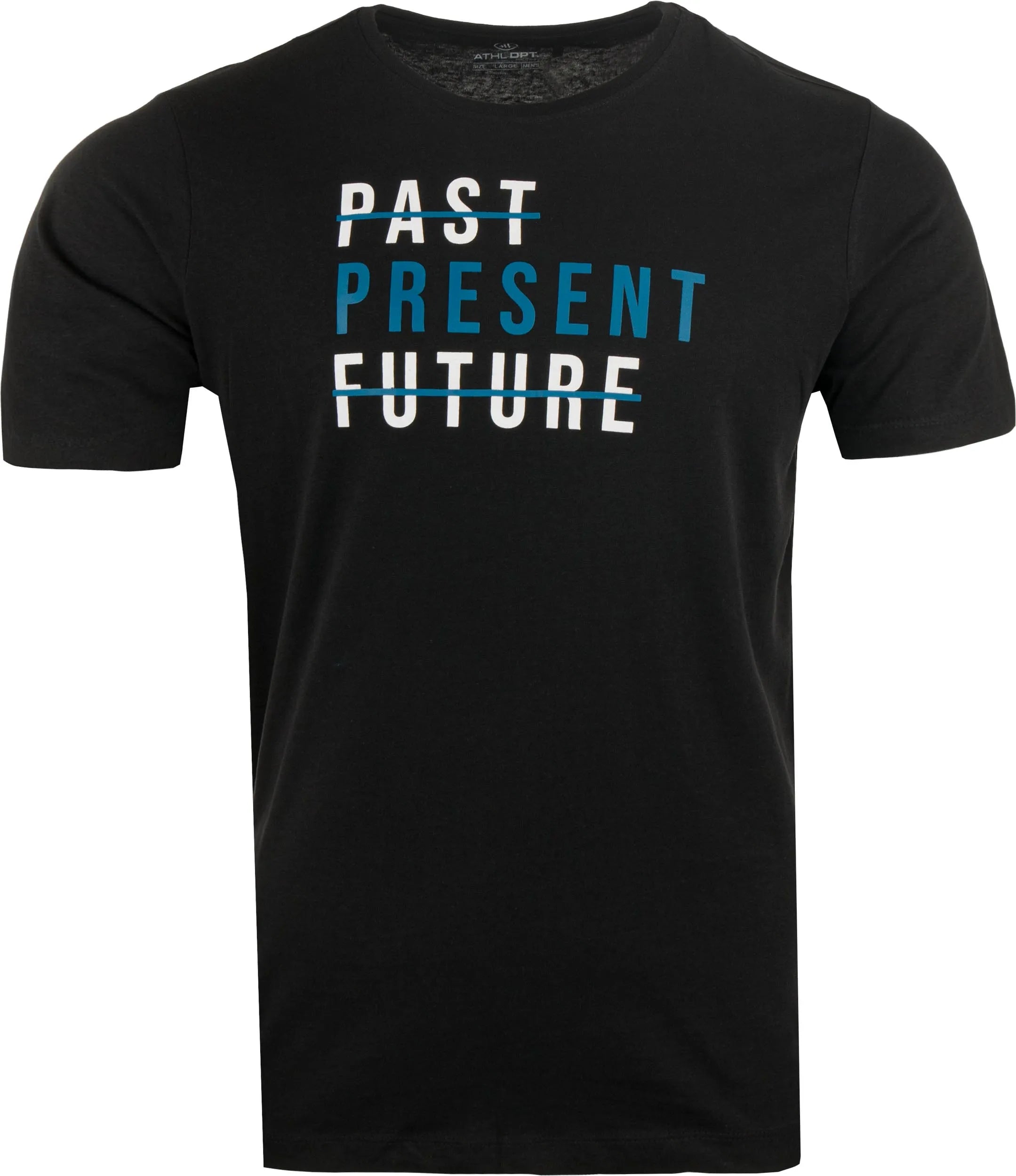 Heren t-shirt Athl. DPT Morgan Zwart M - Sportief & Ademend