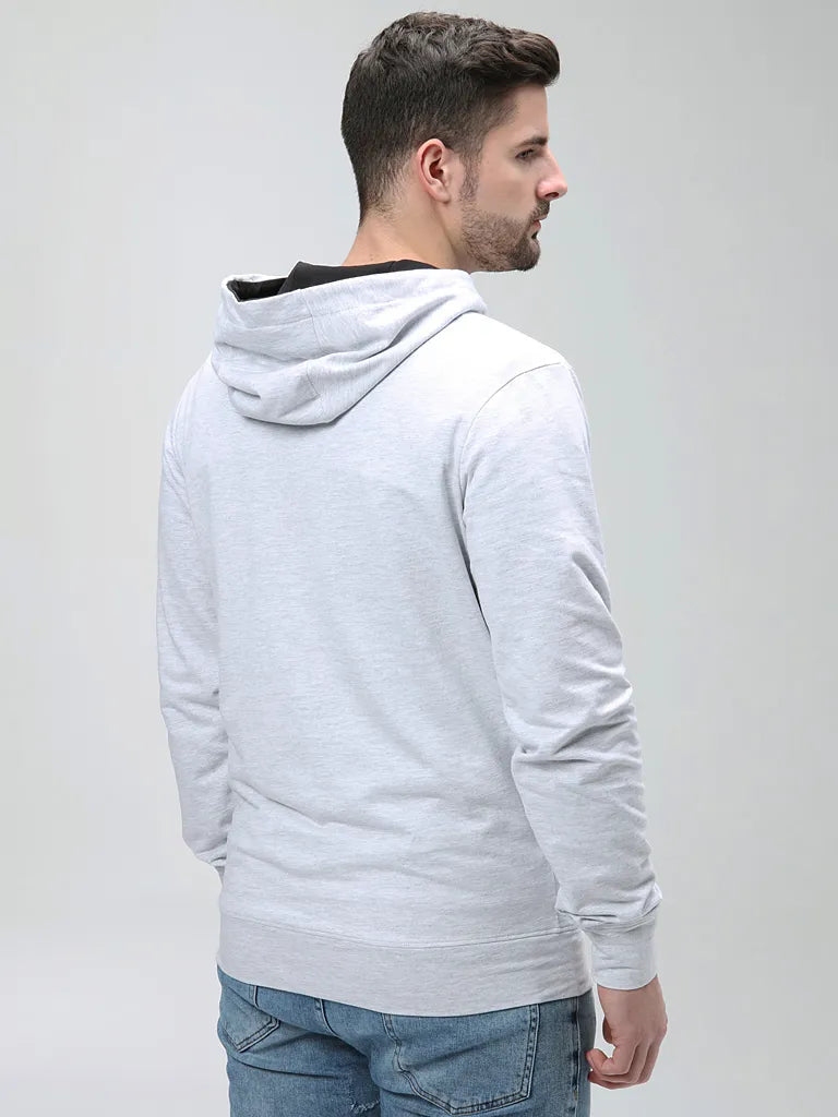 Heren sweatshirt loaf ewonul grijs s