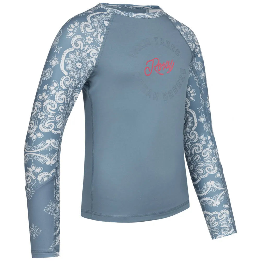 T-shirt per bambini protetta da UV Roxy Jr Aloha LS 128