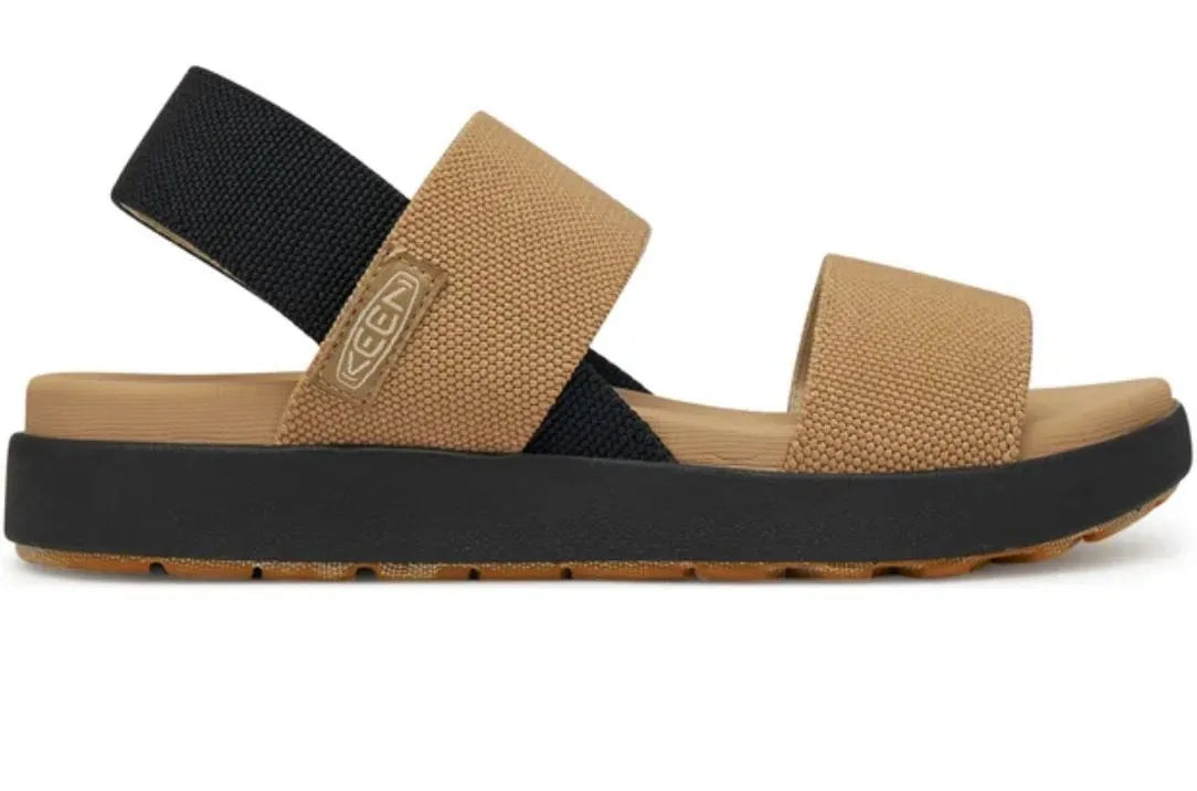 Damesschoenen Keen WMNS Elle Backstrap Cornstalk/Black Zwart 36