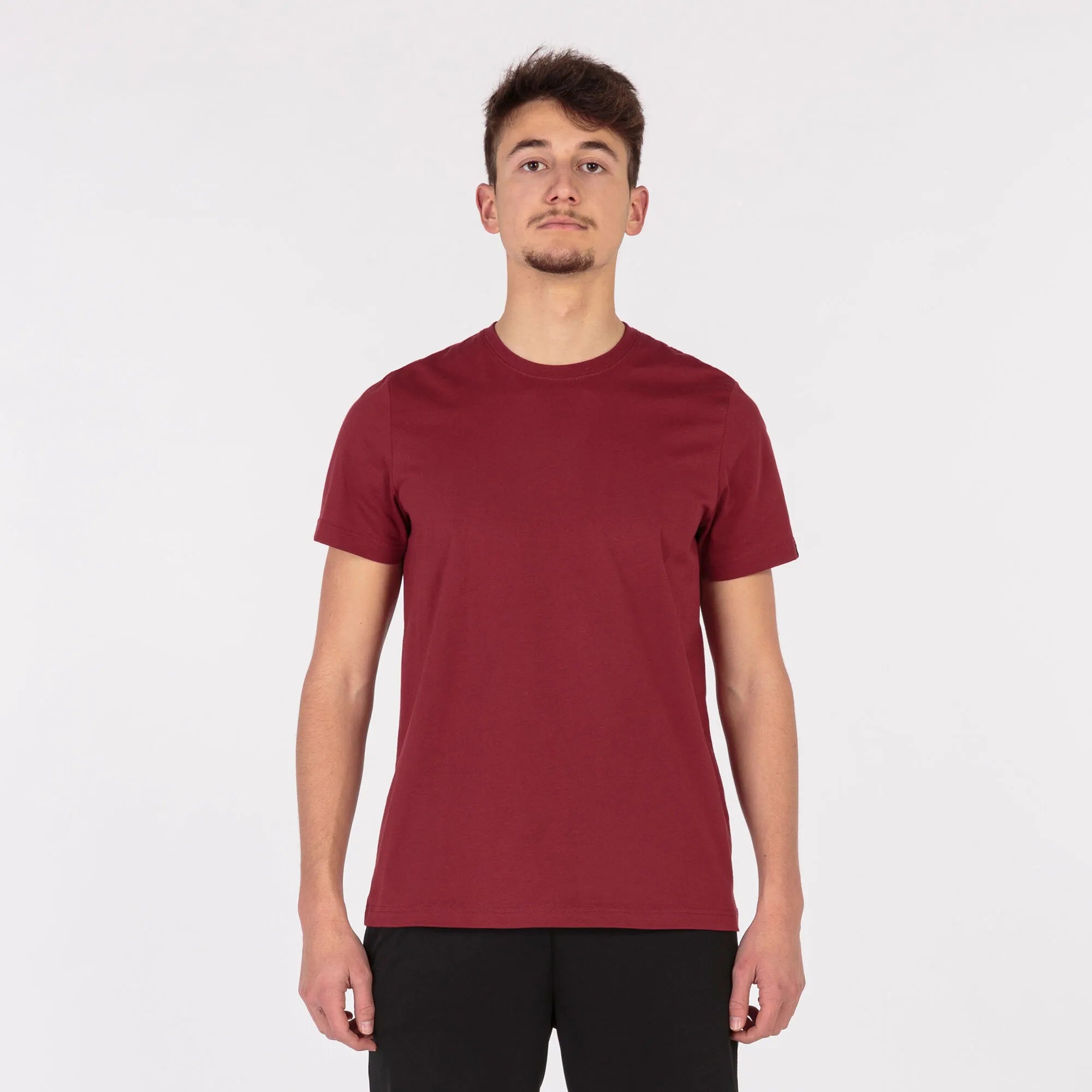Joma Desert T -Shirt Burgundy M - breathable & éadrom