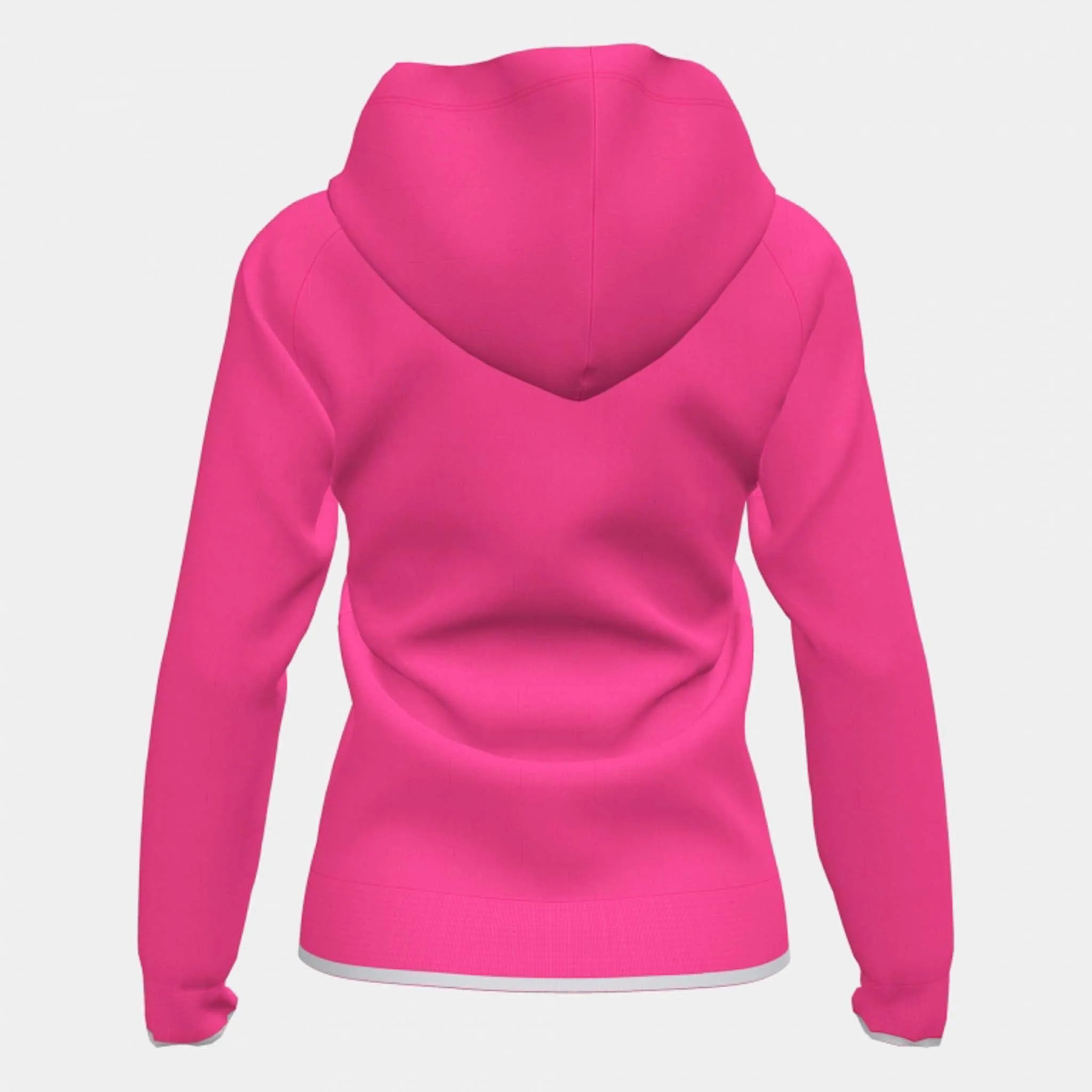 Női Joma Supernova kapucnis dzseki fluor rózsaszín-fehér rózsaszín 2xs