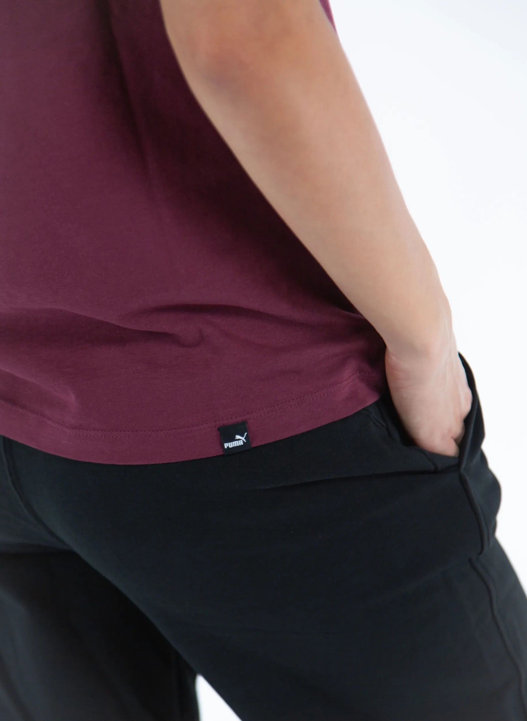 Puma Wmns Hair t -Shirt Donker Jasper L - la modă și confortabil