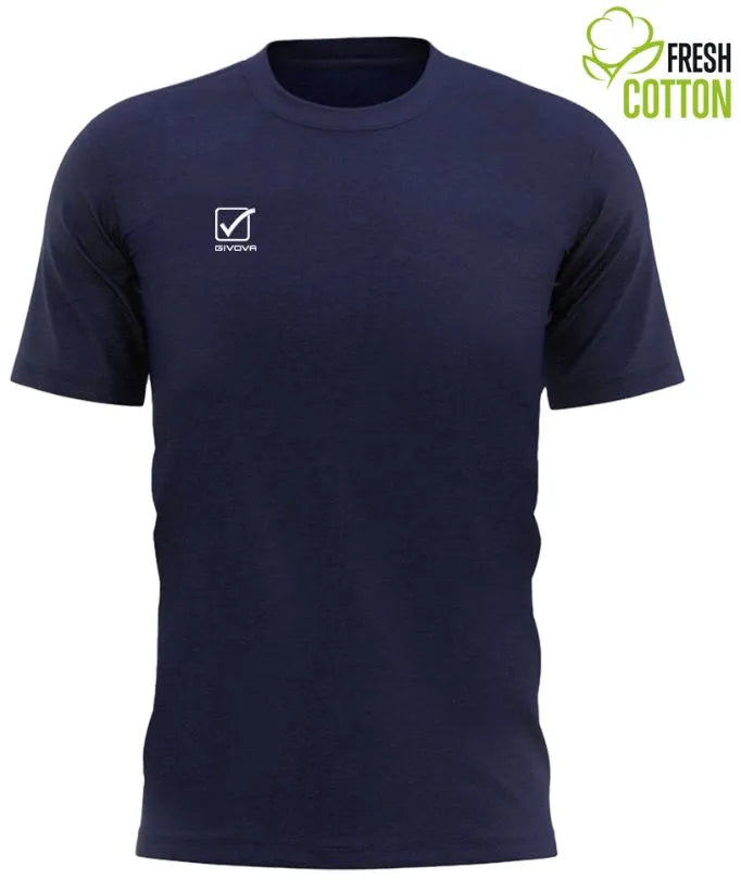 Camiseta Givova Cotone Navy Blue M