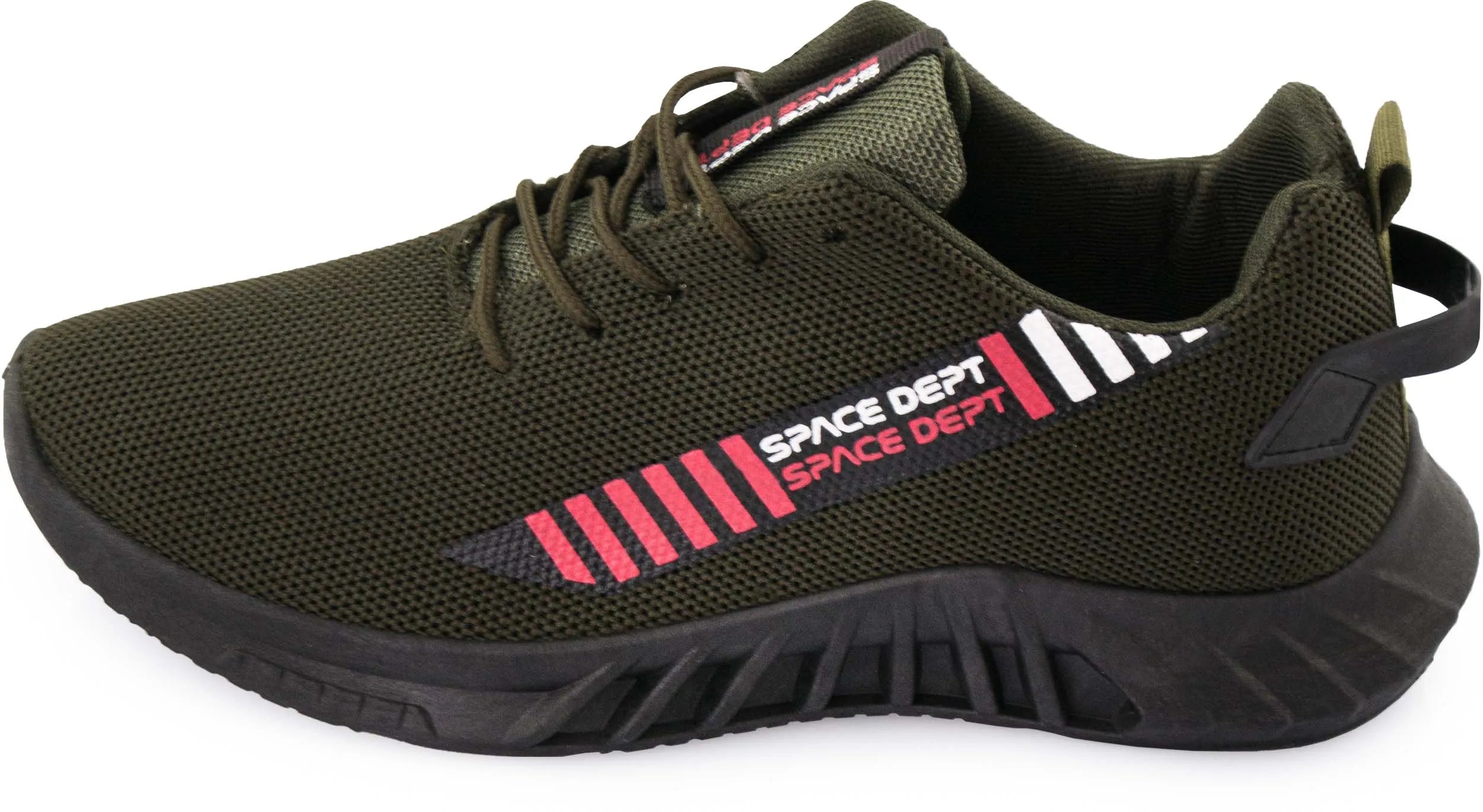 Herenschoenen NASA Men Beymond The Rainbow Sneaker Khakigroen 41