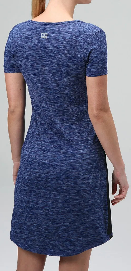 Dámske šaty loap mapsa blu-blk, s