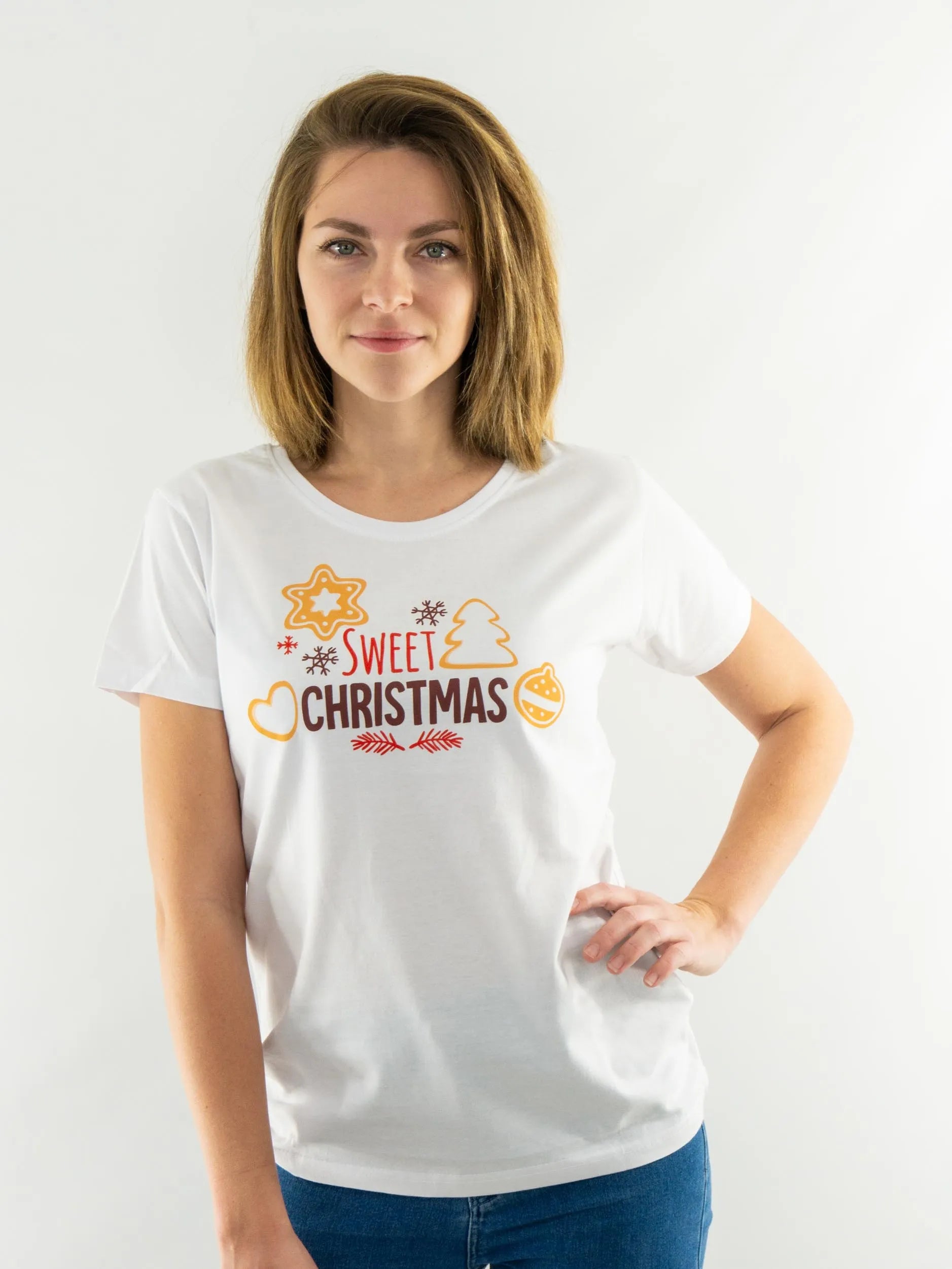 Ladies T -Shirt JM Sweets White XL - Weiche Baumwolle, perfekte Passform