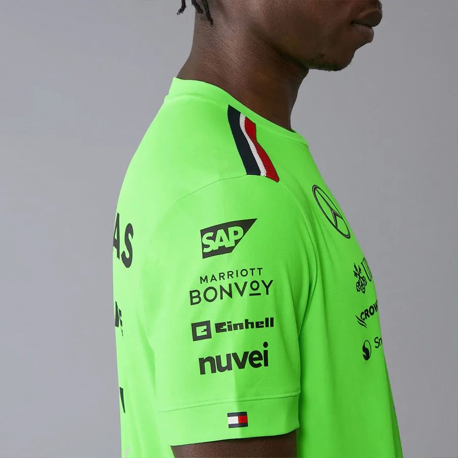 Sport T-Shirt Mercedes Heren MAPF1 RP Set Up Groen Groen 2xl