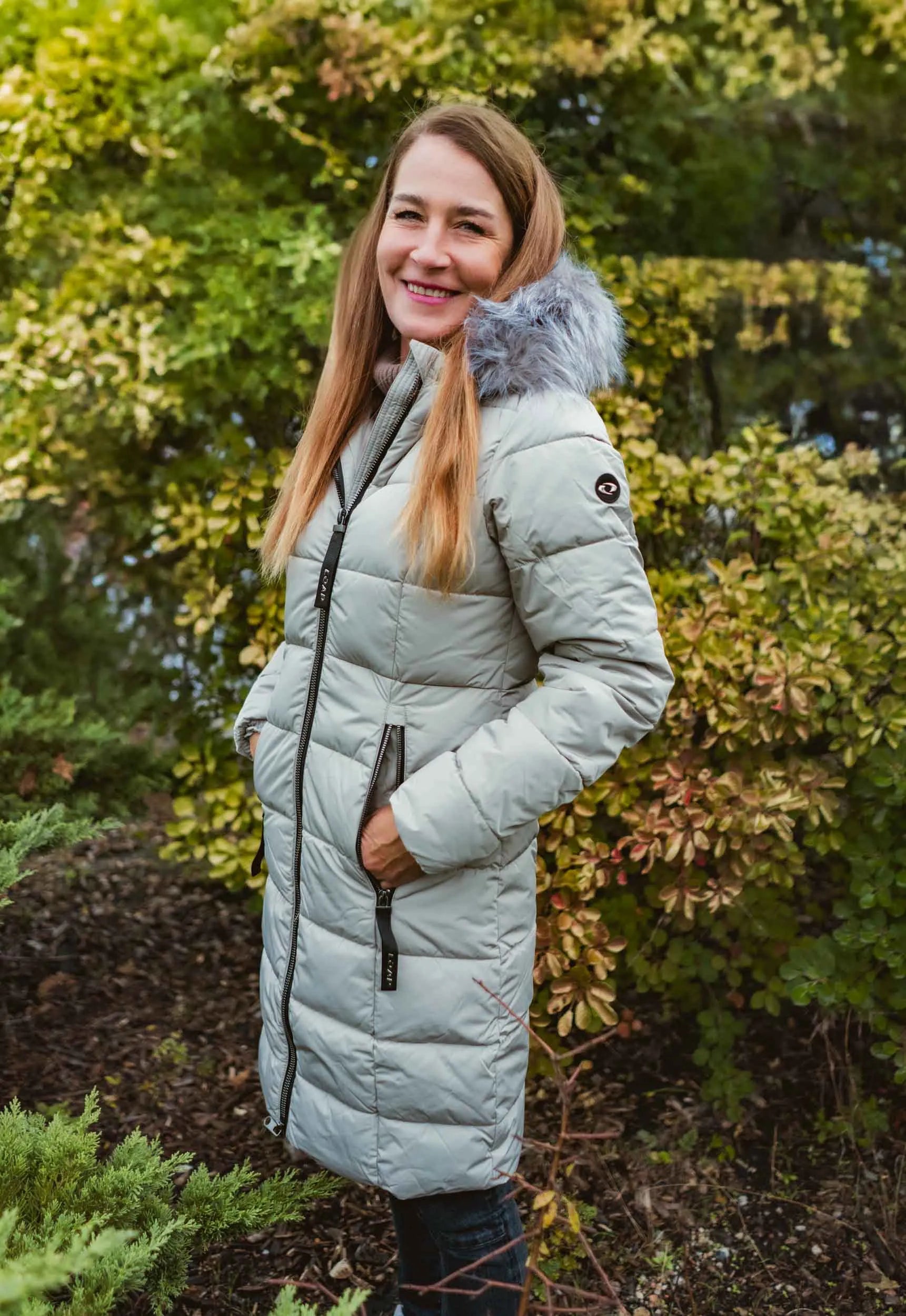 Women's Coat Loap Taslira Beige, s