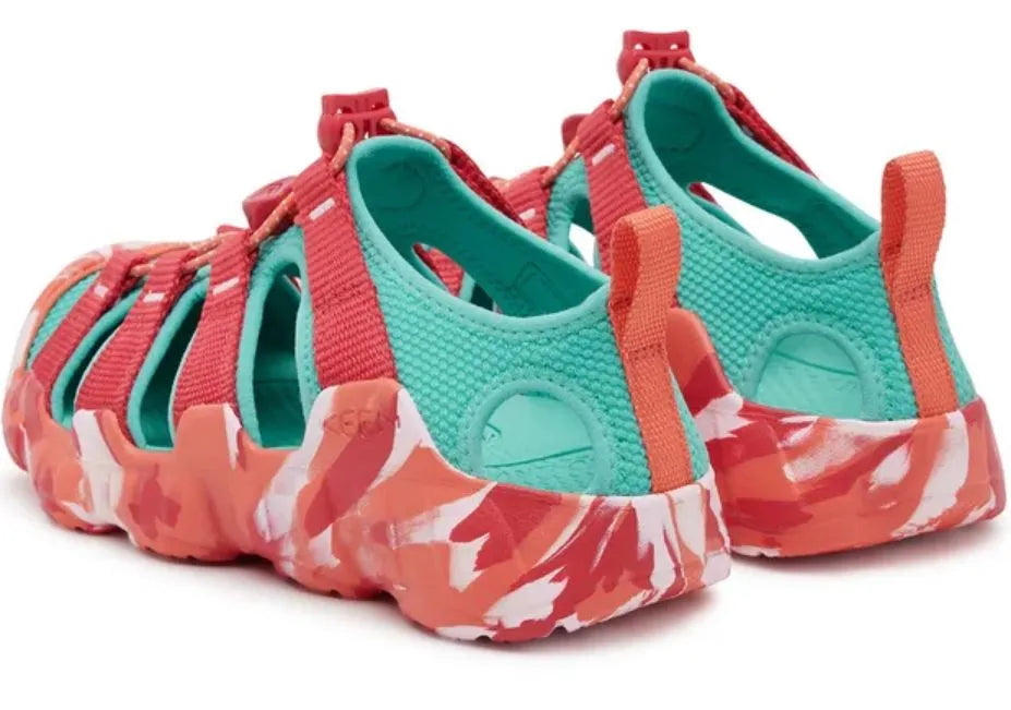 Kinderschoenen Keen JR Hyperport H2 Framboos/Poolblauw Roze 32-33