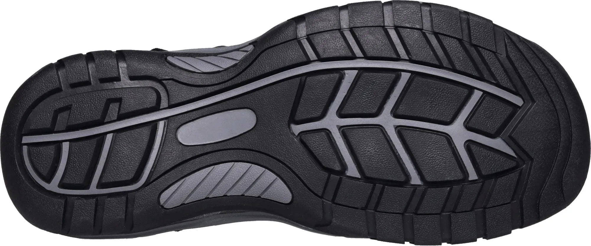 Loap Orland Heren Sandalen Zwart-Grijs Zwart 43