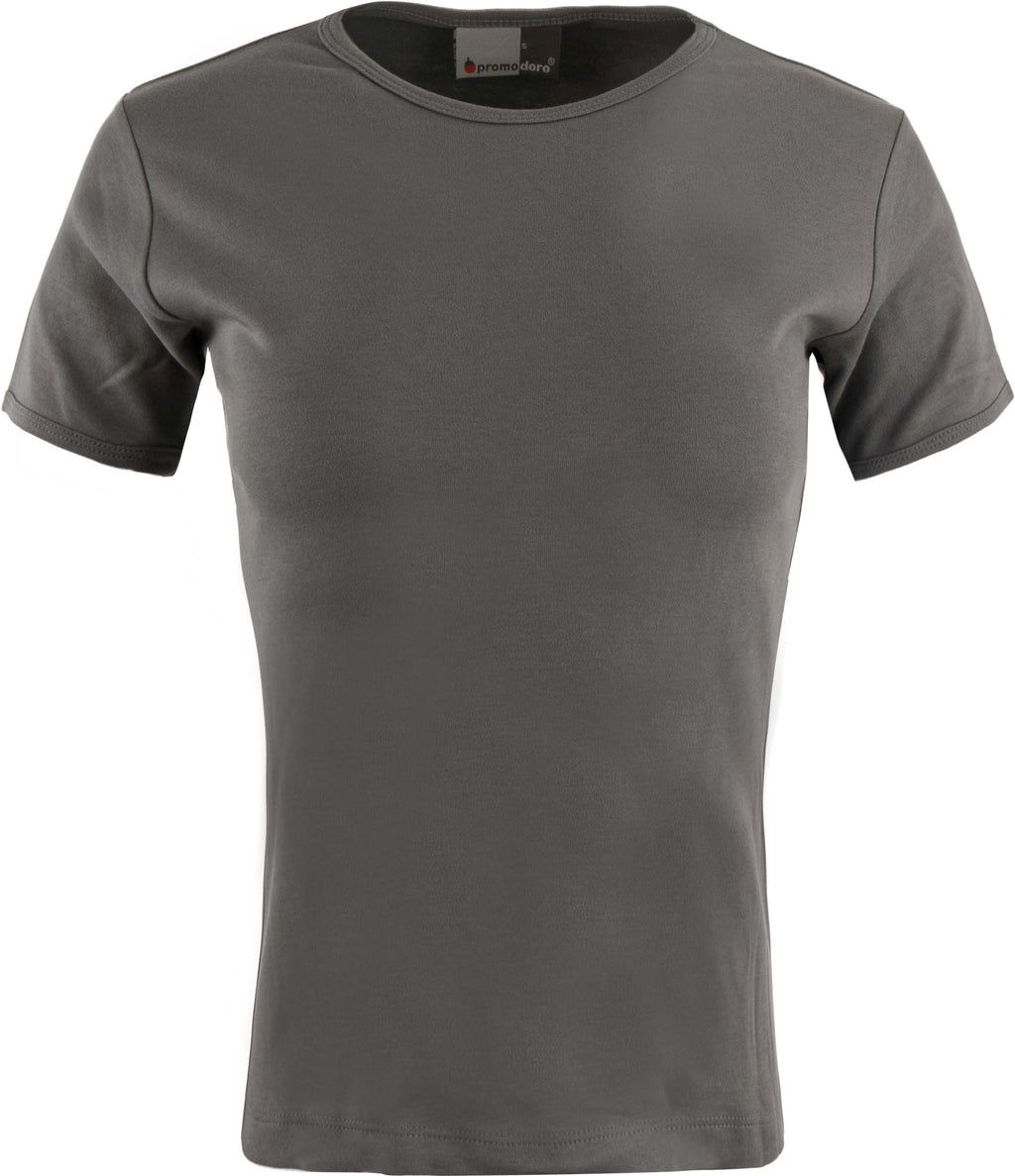 Women's T-shirt Promodoro Interlock Light Gray M