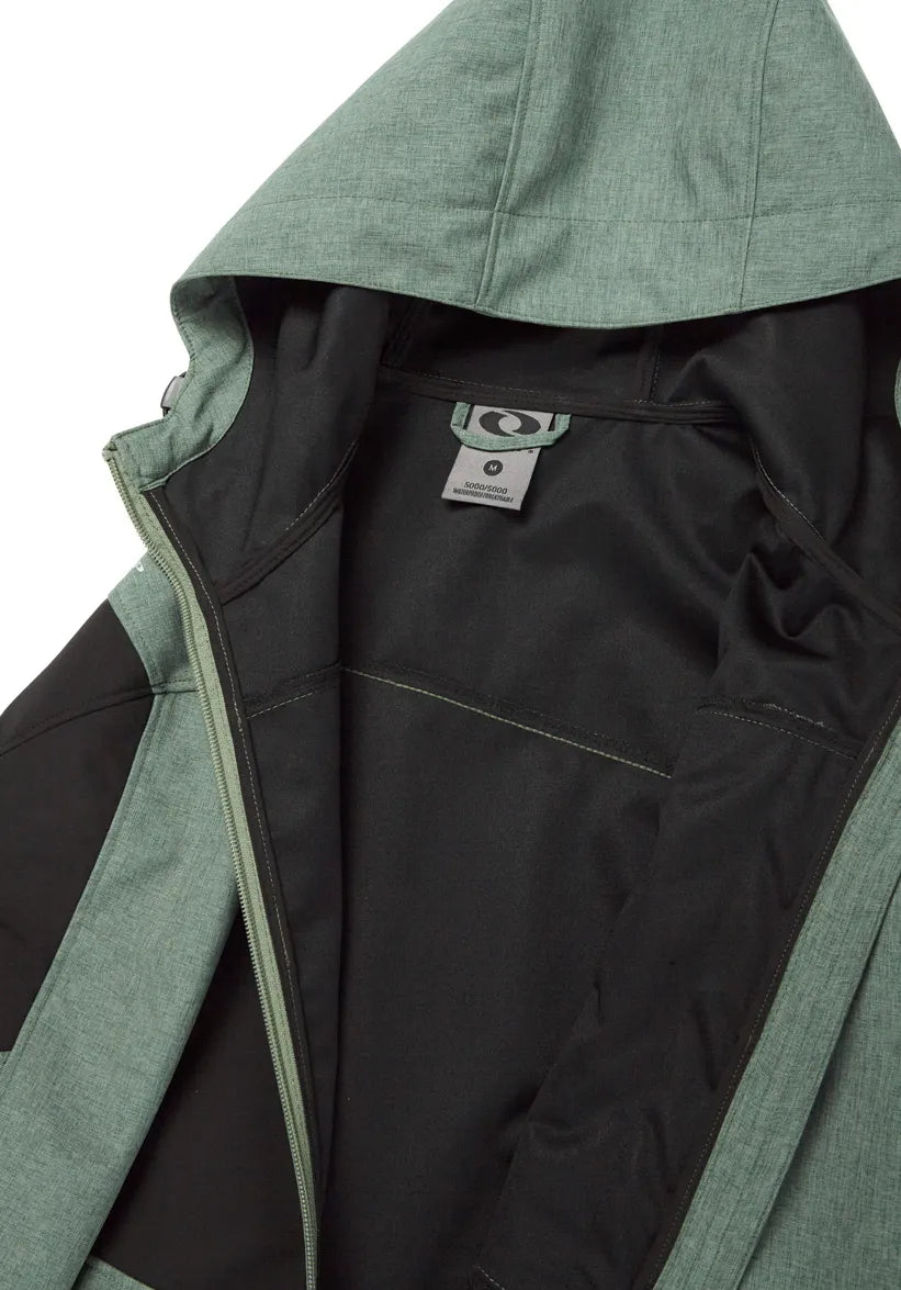 Men's softshell jacket loap ladan grn-blk green 2xl