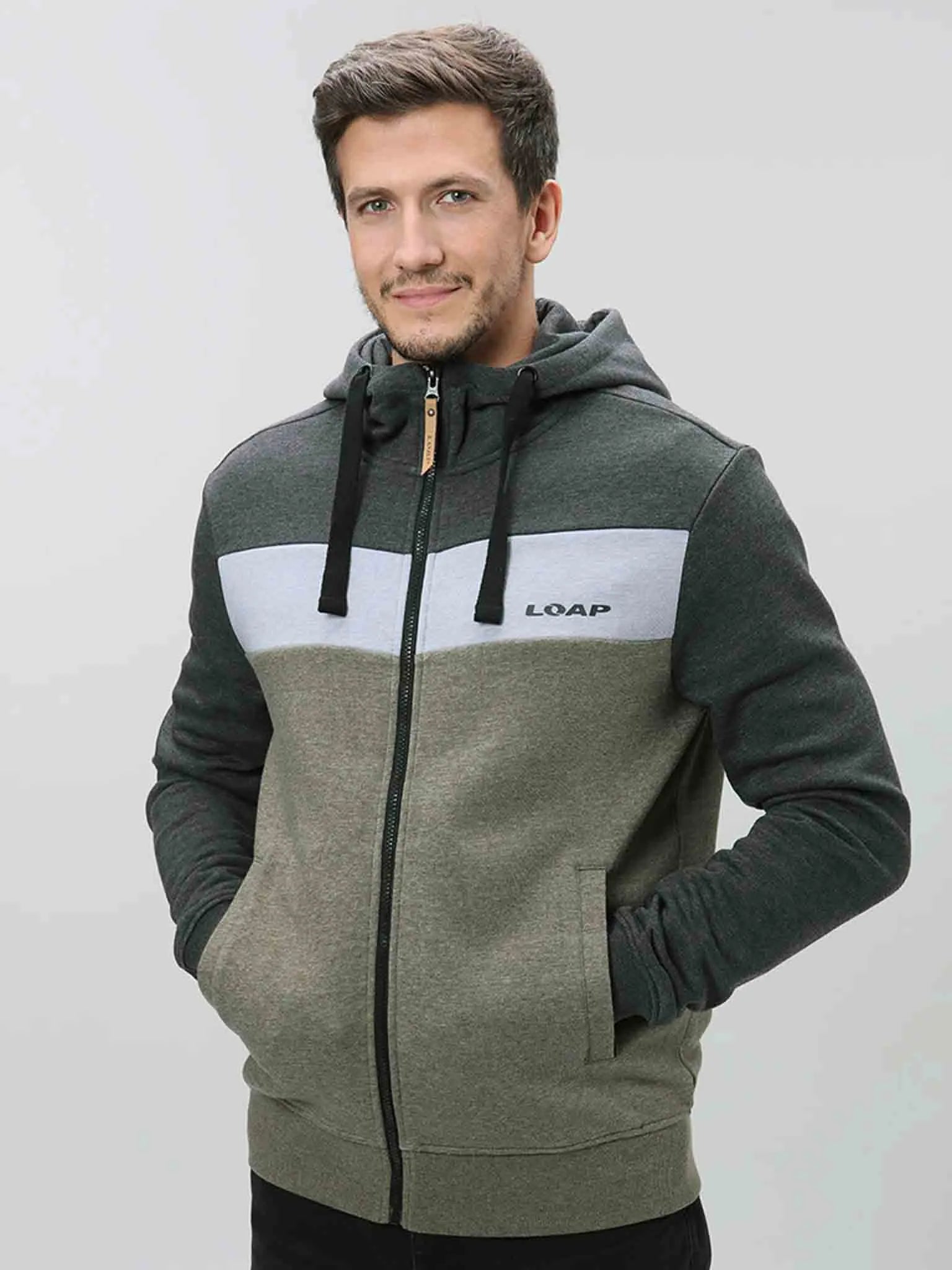 Men's sweatshirt loap eddie grey 3xl