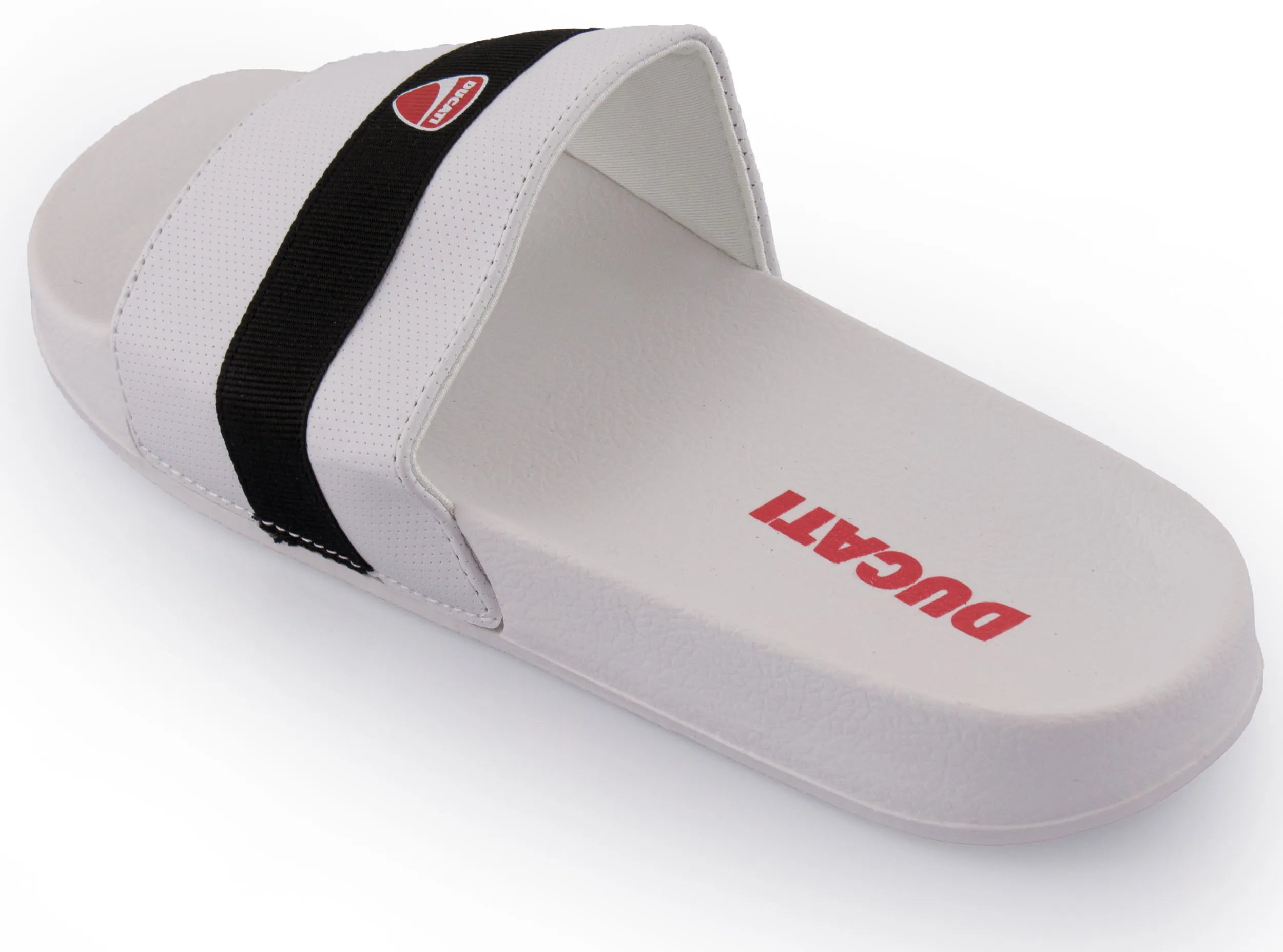 Ducati blanc noir 43 pantoufles - pantoufles pour hommes confortables