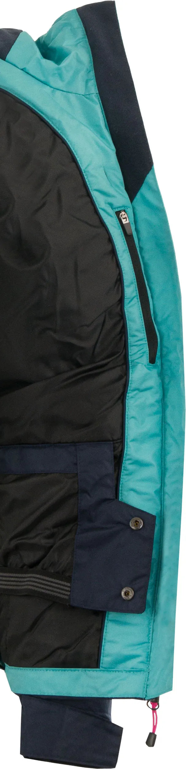 Athl de jaqueta de esqui de senhoras. DPT Bethany Turquoise - impermeável L