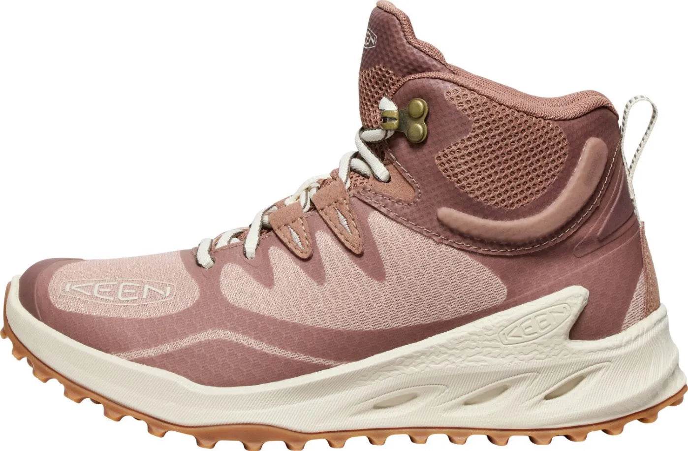 Damesschoenen Keen WMNS Sionic Mid WP Warm Taupe/Birch Lichtbruin 37.5