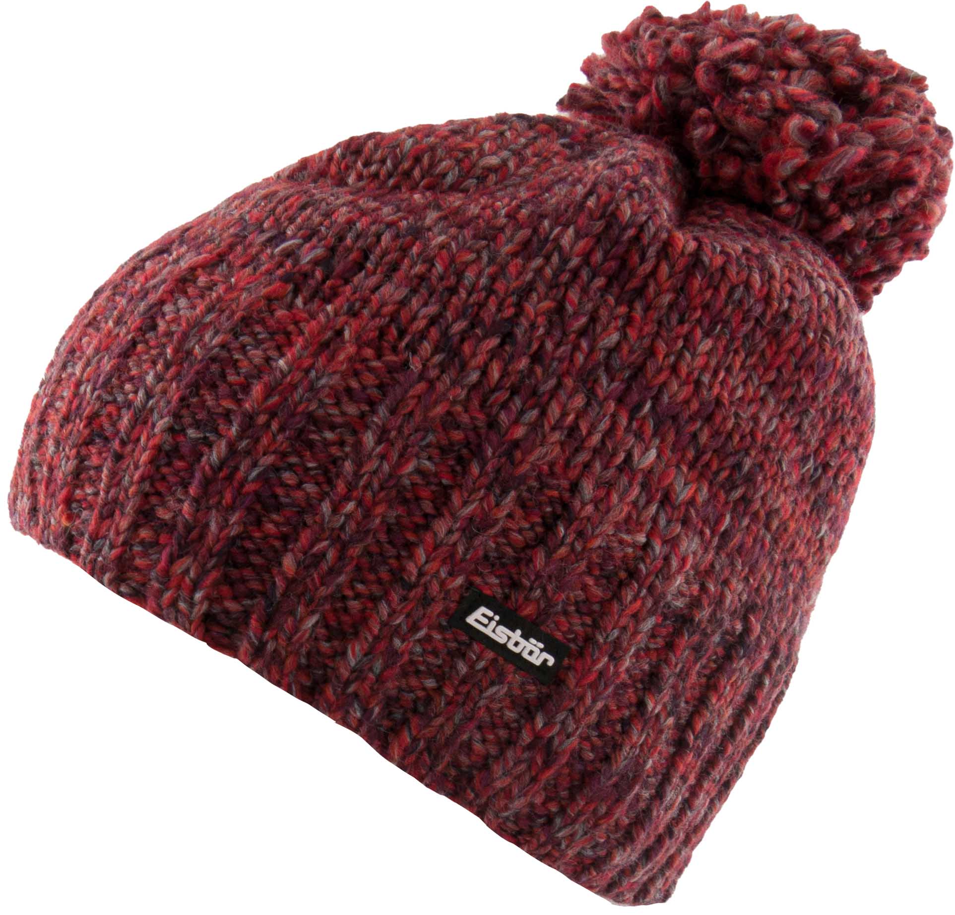 Winter Cap Eisbär Wms Wally Pompon Red,