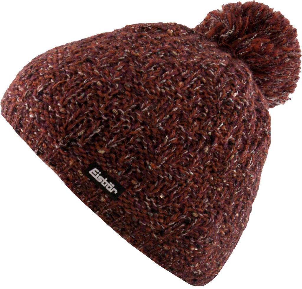 Winter Cap Eisbär Wms Tilia Pompon Red,