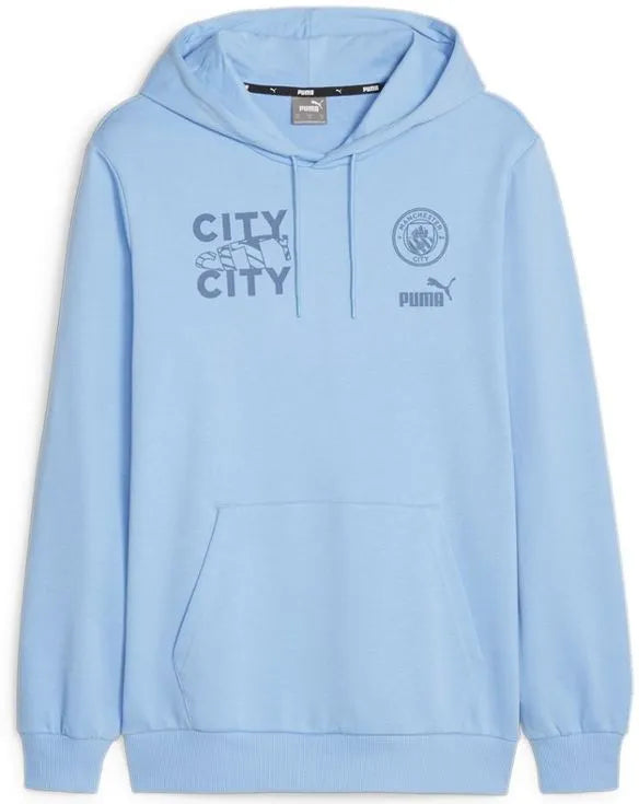Puma Manchester City Hoody XL - bumbac pentru bărbați pentru bărbați