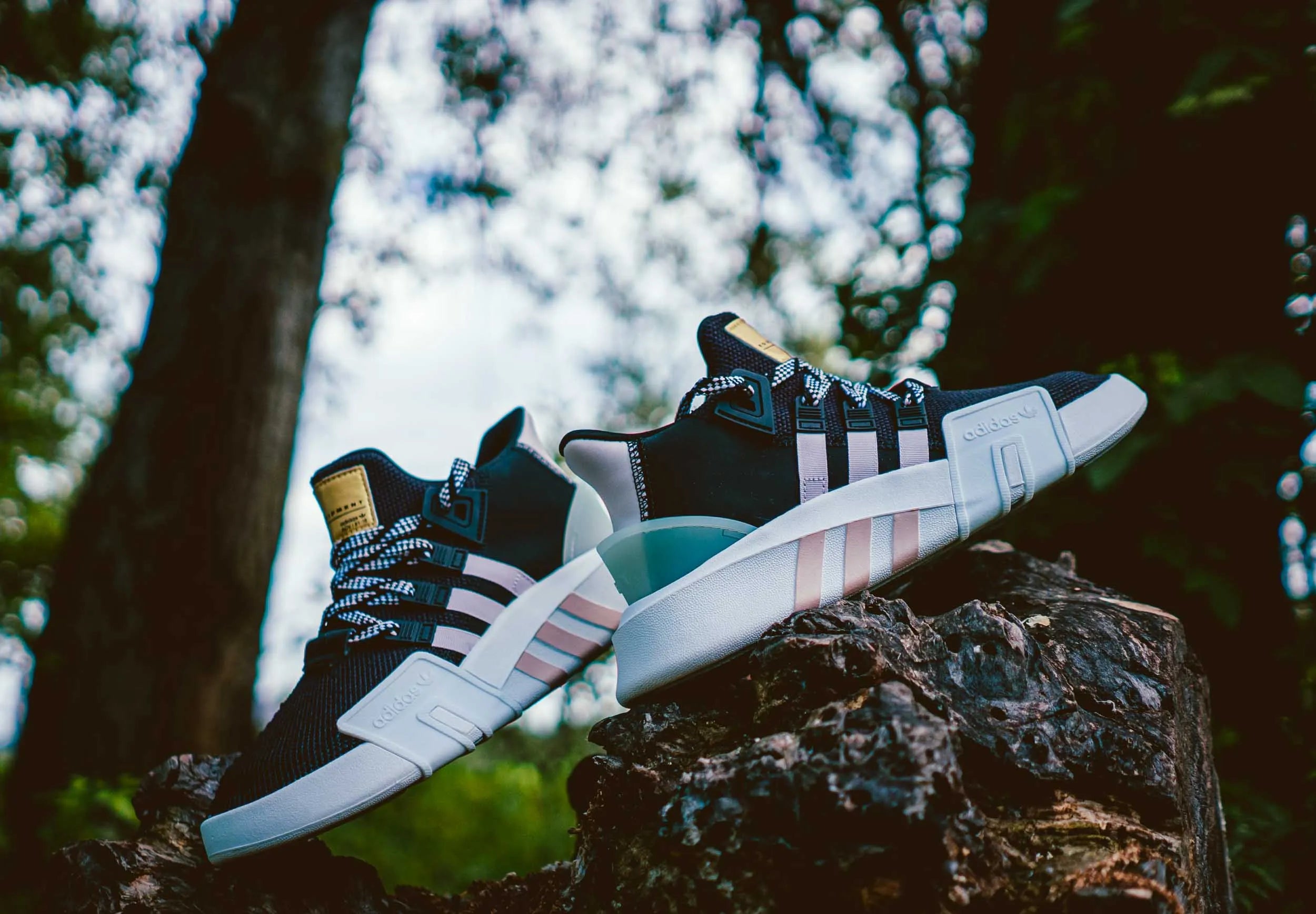 Adidas Eqt Bask Adv Ladies Sneakers Black-Orchid 37 1/3